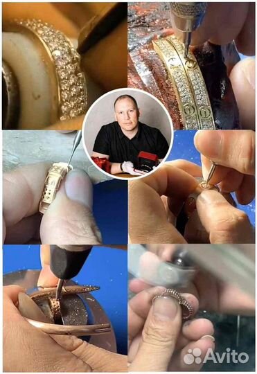 Картье браслет гвоздь 0,18 ct