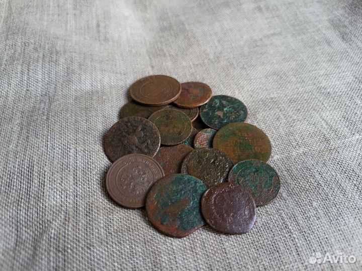 Набор царских монет 1815-1915