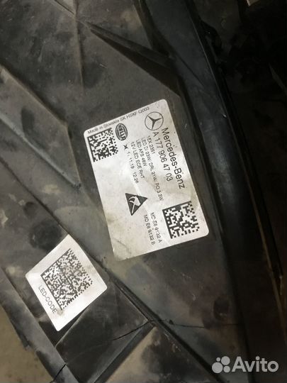 Фара левая Mercedes a class w177