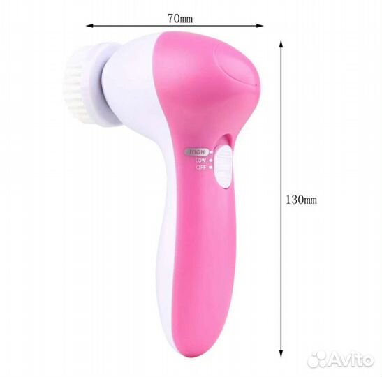 Массажер для очищения лица 5 в 1