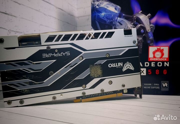 Игровая Видеокарта AMD Radeon RX 580 Nitro+ OC 4GB