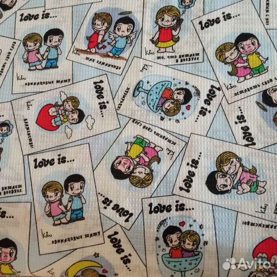 Полотенца вафельные