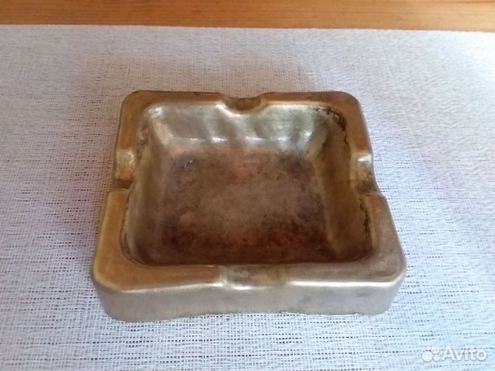 Пепельница бронза