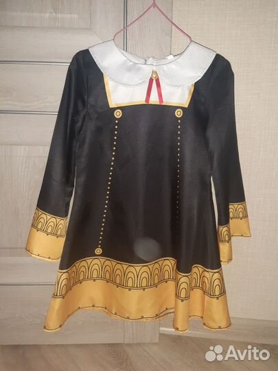 Костюм аниме Аня Форджер, размер на 7-9 лет