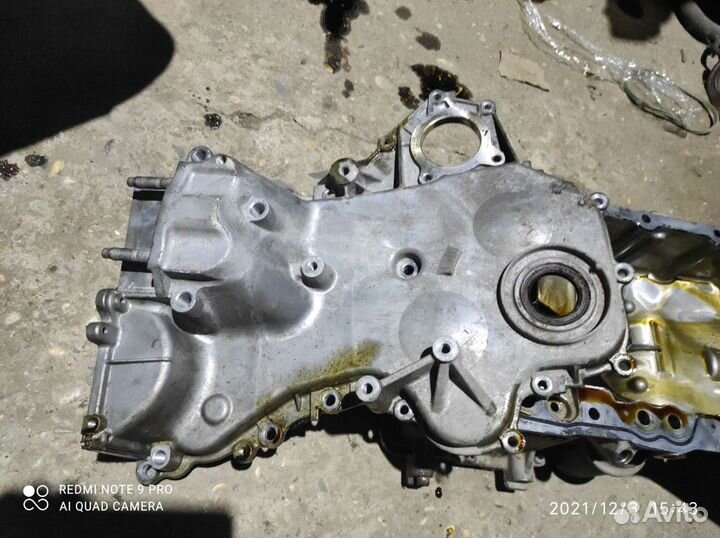 Передняя крышка двигателя Киа Рио 4