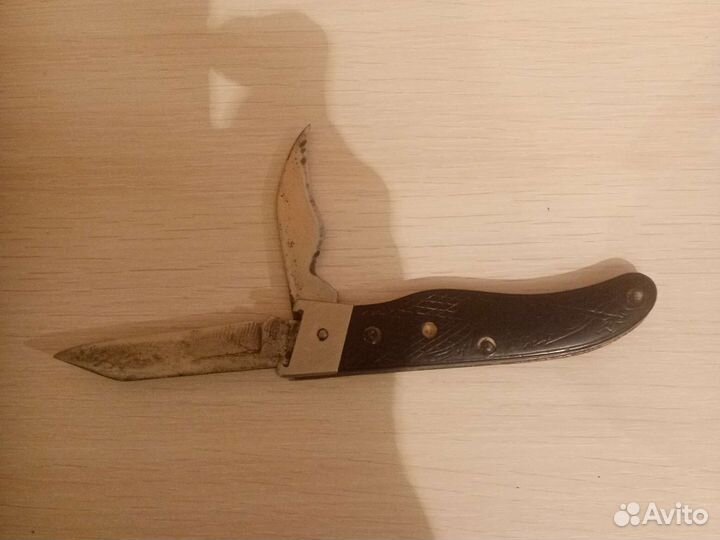 Нож охотничий складной СССР