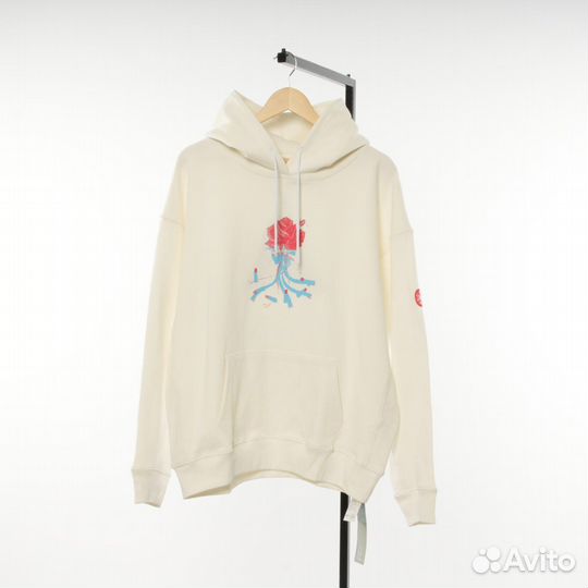 Худи CavEmpt белое роза