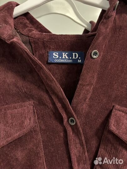 Вельветовая рубашка