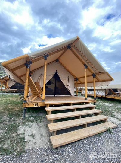 Сафари тент для глемпинга