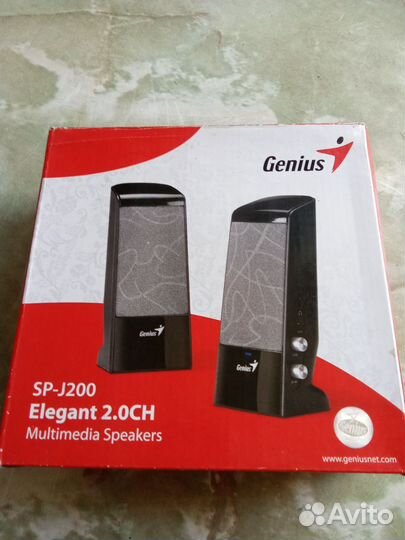 Колонки акустические для компьютера, б/у, Genius