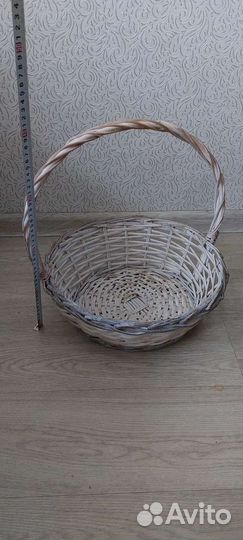 Корзина плетеная