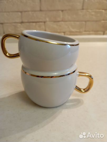 Чашка с блюдцем Орифлейм новая