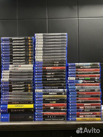 Диски на приставку ps4 и ps5