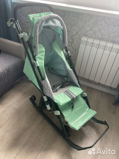 Коляска санки Ника 7/4