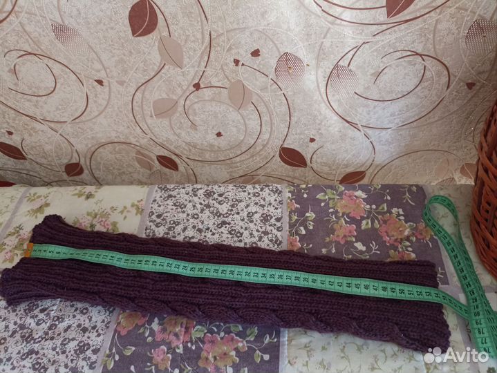 Гетры вязаные