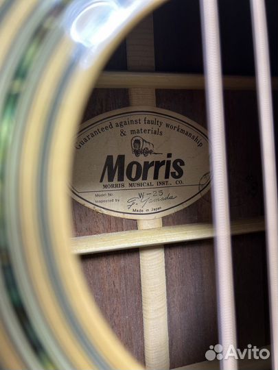 Гитара Morris W-25 made in Japan