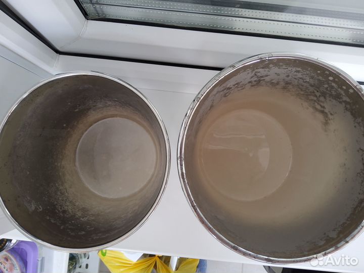 Горшки глина 16-18 и 14-16 комплект