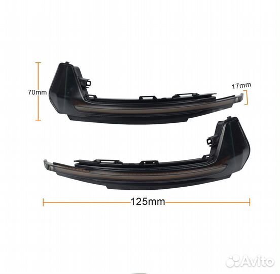 Динамические поворотники на Audi A1 (8X)