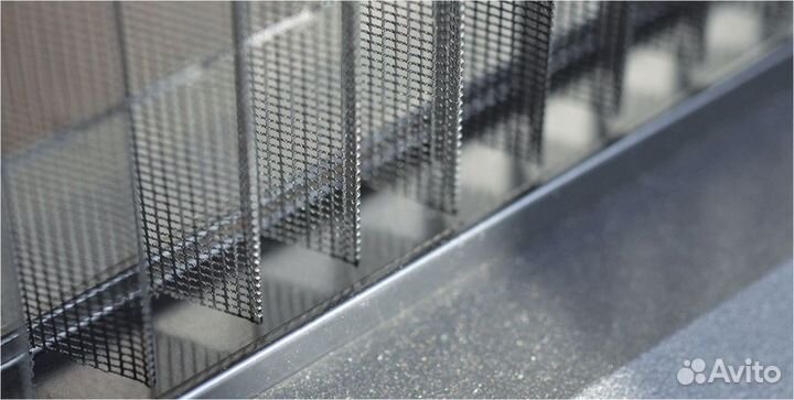 Сетка на окно плиссе москитная