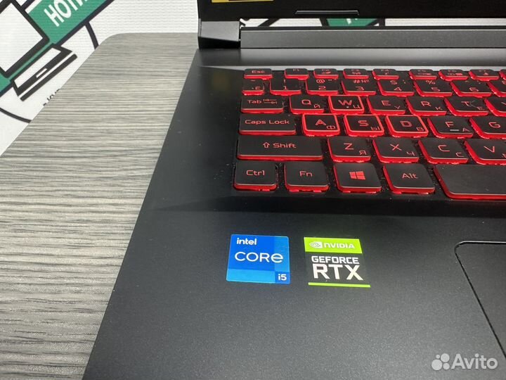 Огромный nitro 144Hz core i5 16Gb DDR4 RTX3050 SSD