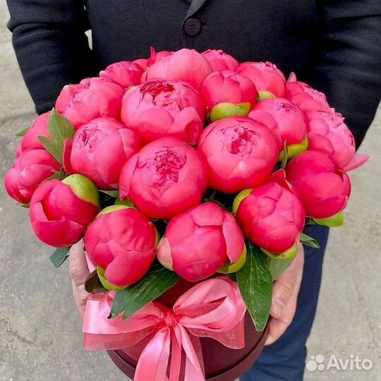 Пионы Букеты Цветы Доставка