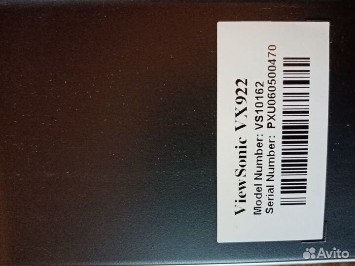 Монитор viewsonic VX-922