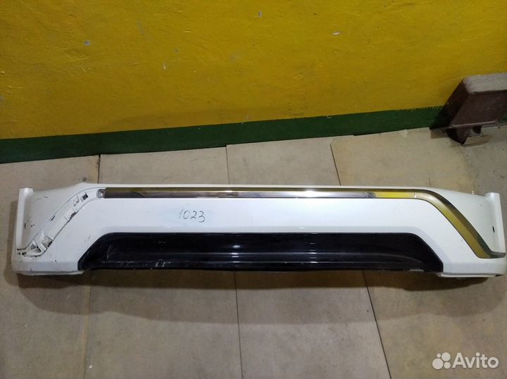 Спойлер переднего бампера Toyota Land Cruiser 200