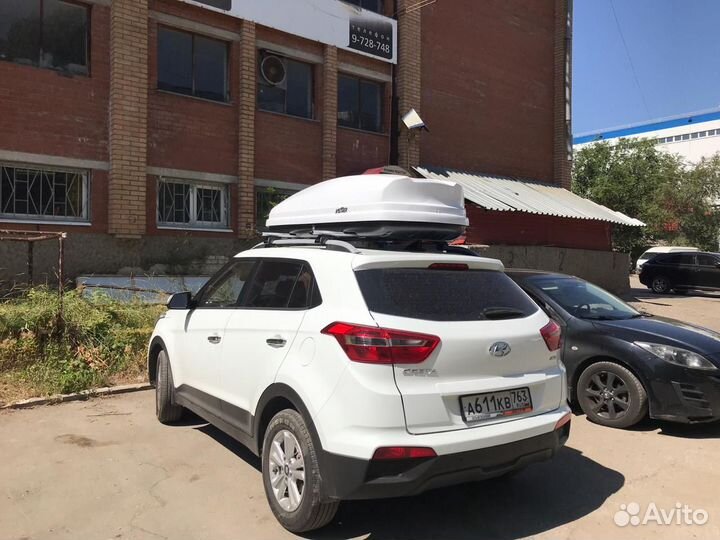 Автобокс Koffer 480 на Hyundai Creta