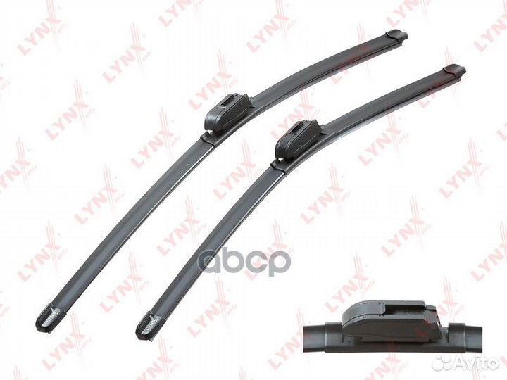 Комплект бескаркасных щеток стеклоочистителя 60