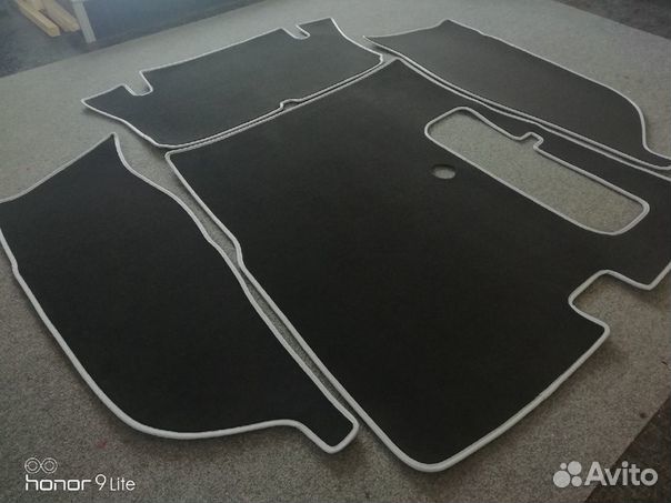 Ковры багажника газ 21 волга 1-2 серии, черные