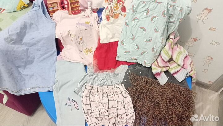 Вещи пакетом на девочку