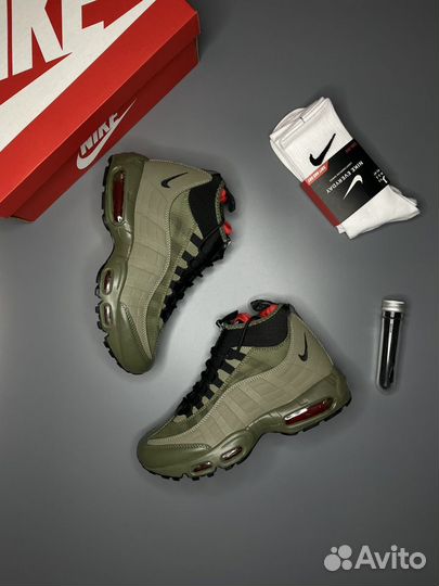 Кроссовки Nike air max 95 sneakerboot зимние