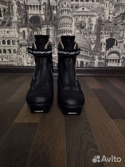 Лыжные ботинки Spine Polaris Skate/41-42/как новые