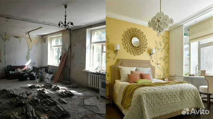 Ремонт квартир под ключ дизайн проект в подарок