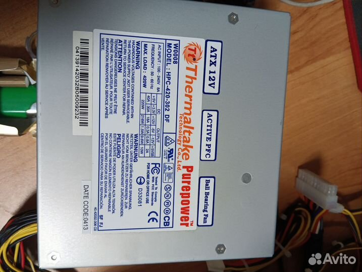 Блок питания для пк 420W