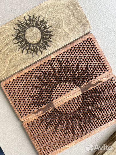 Садху доска с медными гвоздями для йоги