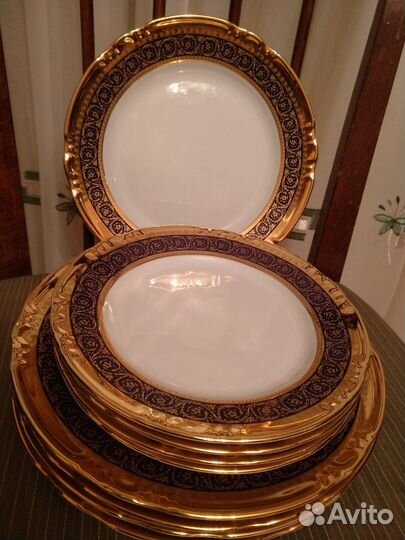 Набор новой чешской фарфоровой посуды