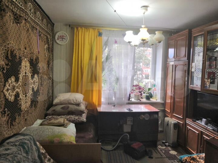 Комната 17,3 м² в 1-к., 4/9 эт.