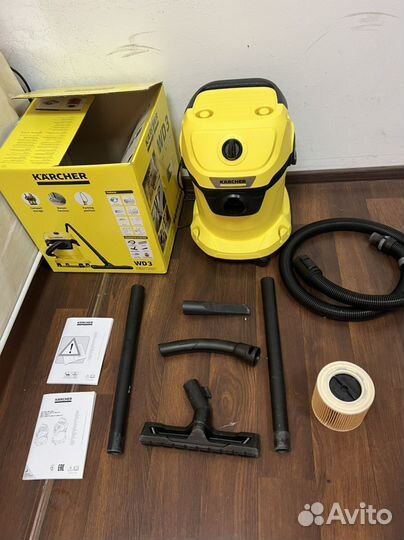 Пылесос karcher wd 3