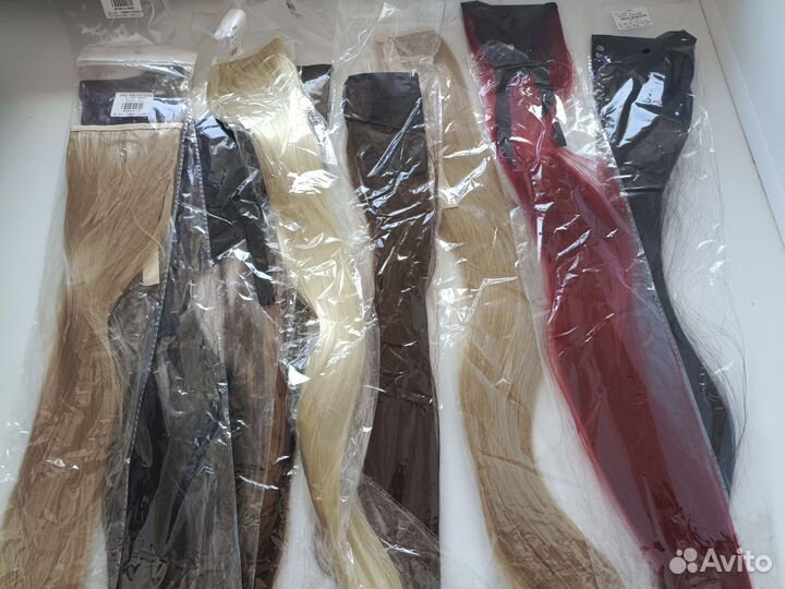 Шиньон хвост новый 80 см