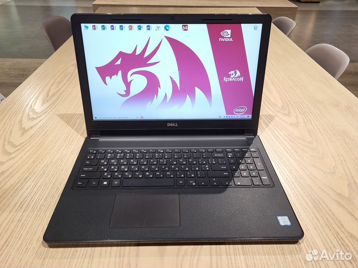 Ноутбук dell/ Core i7-8/ 16ram/ SSD/ full HD
