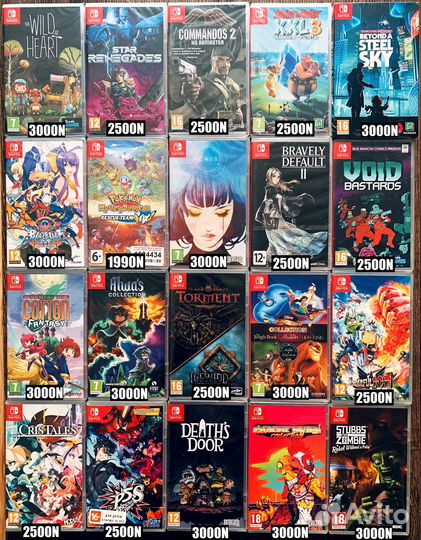 Игры для Nintendo Switch