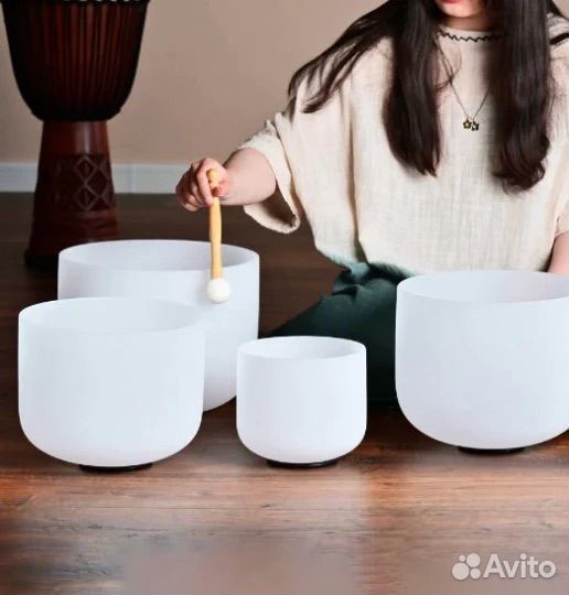 Хрустальные поющие чаши