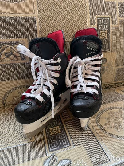Хоккейные коньки bauer 19,5 см