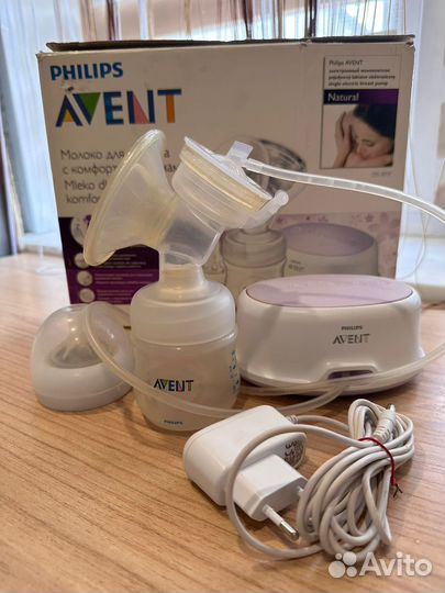 Молокоотсос avent электрический