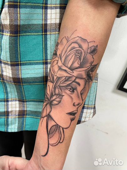 Коррекция старых татуировок