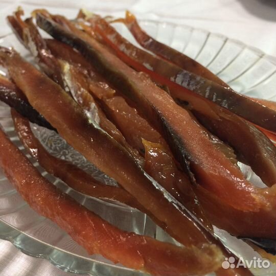 Рыба, икра и морепродукты вяленые, солёно-сушёные