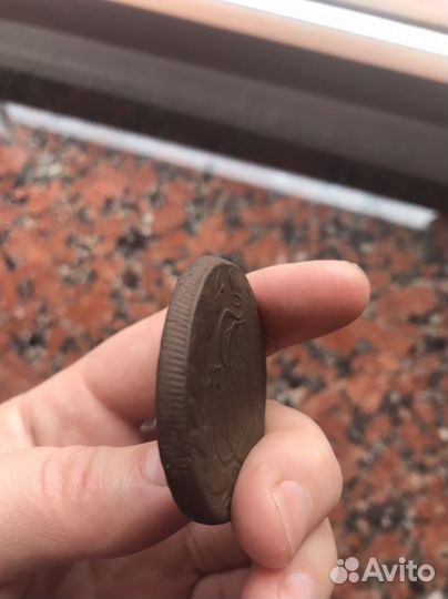 Монеты 5 копеек Екатерины 2 - 1786 км