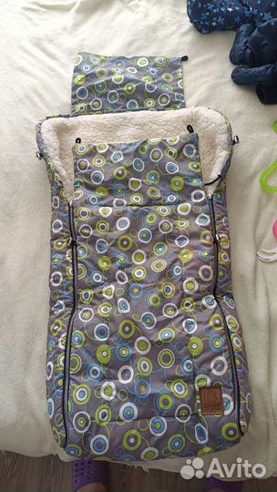 Зимний конверт в коляску