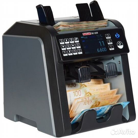 Счетчик сортировщик банкнот DoCash DC-55V (2CIS)